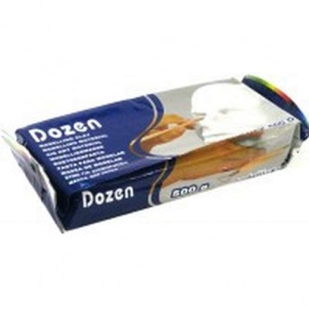 Паста для моделювання "Dozen" белая 500гр.пакет