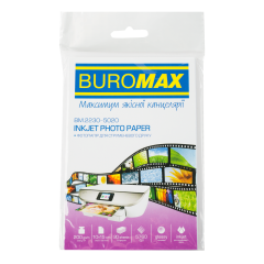 Фотопапір глянцевий 10х15 "BUROMAX 2230-5020"200г/м2 20арк.