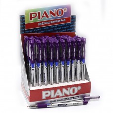 Ручка масляна "Piano Classic PT-195-C" фіолетова