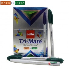 Ручка Cello Original "Tri-mate" зелена