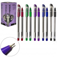 Ручка масляна Hiper Ace HO-515 фіолетова 0,7мм