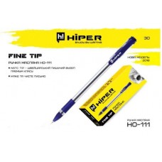 Ручка масляна Hiper Fine Tip HO-111 синя 0,7мм