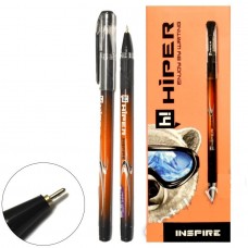Ручка масляна Hiper Inspire HO-115 чорна 0,7мм