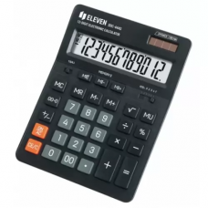 Калькулятор "Eleven SDC-444X-BK" 12 р