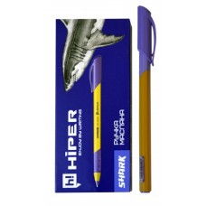 Ручка масляна Hiper SHARK HO-200 фіолетова 0,7мм.