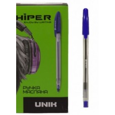 Ручка масляна Hiper Unik HO-530 синя 0,7мм