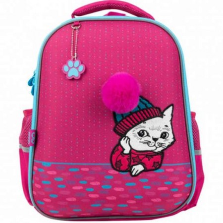 Рюкзак напівкаркасний GoPack Education GO21-165М-2 Cute cat