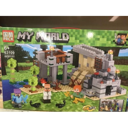 Конструктор "MINECRAFT" в кор.445дет. /63109/