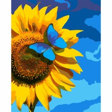 Картина за номерами "Український соняшник", 40*50 см., SANTI
