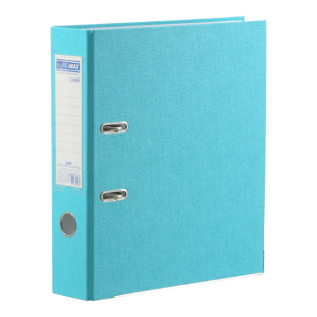 Регістратор 7см."Buromax-LUX 3011-14с" блакитний