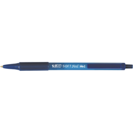 Ручка автомат BIG "SOFT CLIC GRIP", синій