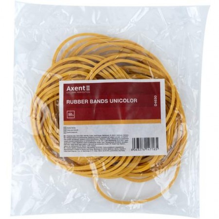 Гумки для грошей "Axent Delta D4630" 50 г, Unicolor