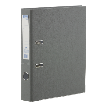 Регістратор 5см "Buromax-LUX 3012-09с" сірий