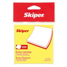 Папір самоклеючий "Skiper-4995" неон 76х76 4кол.30
