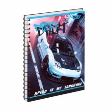 Блокнот А-5 80арк.кл.на спіралі "Yes-152442" Drift