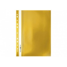 Швидкозшивач пластиковий "Economix Light-38504-05" жовтий