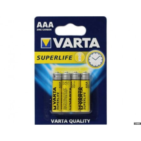 Батарейка R-03 "VARTA Superlife" блистер