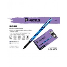 Ручка гелева Hiper Boss HG-145 синя 0,6мм