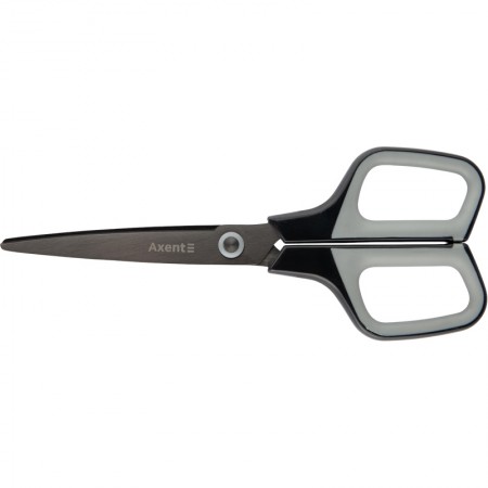 Ножиці 19 см "Axent Titanium 6306-03" графітно-сірі