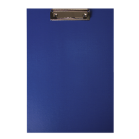 Кліпборд А-4 "BUROMAX 3411-03" PVC синій