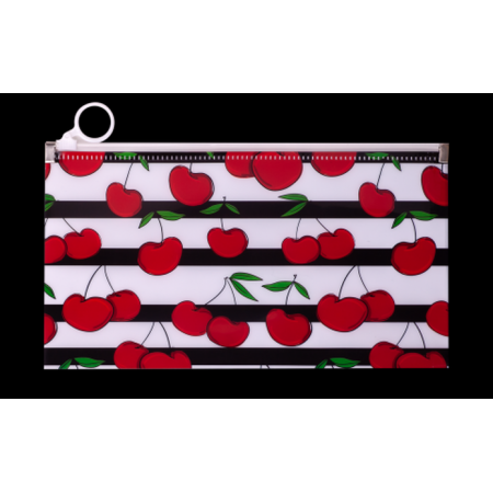 Конверт на бискавці 240*130 "BUROMAX CHERRY 3964-05" черв.