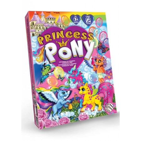 Гра мала настільна "Princess Pony" Данко