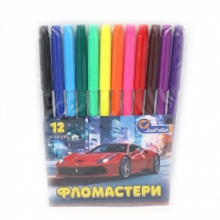 Фломастери 12 кол."Josef Otten-828-12G_" Sportcar
