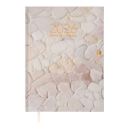 Щоденник датов.2026 поліграфічний FANTASTIC ВМ.21161-22, A5, пісочний