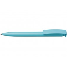 Ручка масляна "Economix MIAMI-10255-21" синя корп.бірюз.