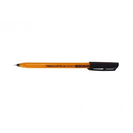 Ручка "Pensan TR 23 triangular" чорна 1.0 мм