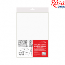 Папір для рисунку та креслення А-4 200г/м2, 20л, дрібне зерно, ROSA-169222002